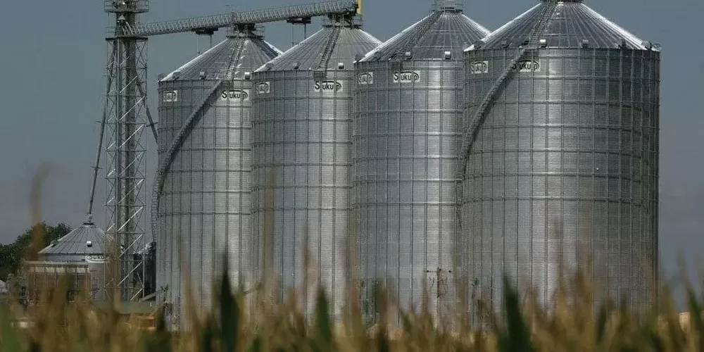 Silos zbożowy płaskodenny Silos zbożowy płaskodenny